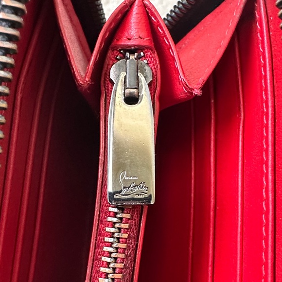 Christian Louboutin Studded Black Wallet - Picture 7 of 14